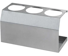 Plieno stendas buteliams ir padažų dozatoriams 3 x 0,2L sk. 50 mm – Hendi 557969