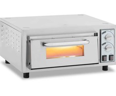 Elektrinė krosnelė Royal Catering Profesionali vienos kameros picos orkaitė 1 picai. 35 cm 2200 W