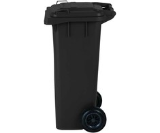 Europlast Austria EUROPLAST 80L juodos šiukšlių dėžės konteineris