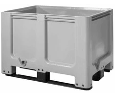 Europlast Austria Dėžės padėklų dėžės konteineris 520L su EUR padėklu 120x80 cm