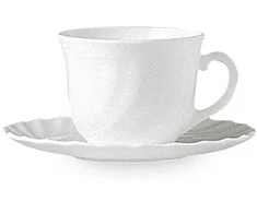 Arcoroc TRIANON kavos ir arbatos puodelis 280ml, rinkinyje 6 vnt. - Hendi D6922