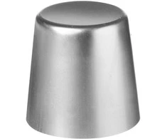 Muffin forma, lygi, aliuminio, skersmens. 7 cm ir 6,8 cm - Hendi 689806