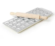Forma su kočėlu klasikiniams Ravioli koldūnams gaminti, 36 vnt - Hendi 975534