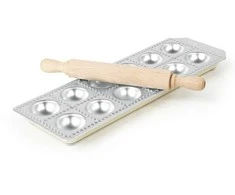 Forma su kočėlu apvaliems Ravioli koldūnams gaminti, 12 vnt - Hendi 975541