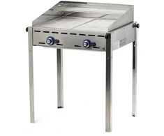 Žalias Fire dujinis grilis 2 grotelės GN1/1 11.6kW - Hendi 149621