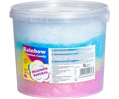 Bartpol Spalvinga vaivorykštinė cukraus vata Rainbow Cotton Candy 5L