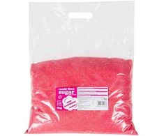 Gsg24 Spalvotas raudonas cukrus cukraus vatai su aviečių skoniu 5kg