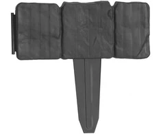 Gsg24 Palisade vejos apvadu imitacinis akmuo STONE 2,5m - pilkas