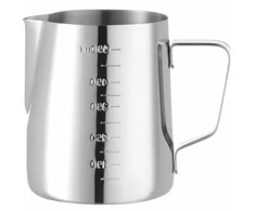 Hendi Plieninis pieno ąsotis su matavimo puodeliu 0,55 l 130 x 77 x 115 mm