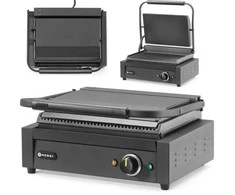 Hendi Elektrinis kontaktinis griovelis su grioveliais 340x235 mm 2200 W