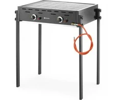 Hendi MASTER PRO Juodas dujinis grilis 790 x 560 mm 11,6 kW