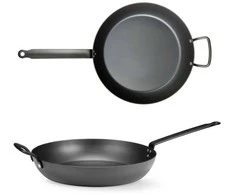 Hendi Keptuvė visų tipų viryklėms, pagaminta iš anglinio plieno. 327 mm