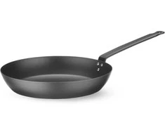 Hendi Keptuvė visų tipų viryklėms, pagaminta iš anglinio plieno. 244 mm