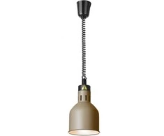 Hendi Cilindrinė pakabinama maisto šildymo lempa, 175 mm skersmens, 250 W - smėlio spalvos