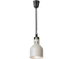 Hendi Cilindrinė pakabinama maisto šildymo lempa, 175 mm skersmens, 250 W - balta
