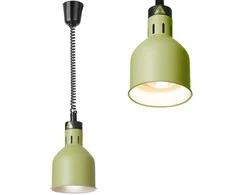 Hendi Cilindrinė pakabinama maisto šildymo lempa, 175 mm skersmens, 250 W - žalia