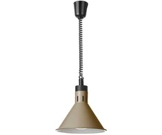 Hendi Kūginė pakabinama maisto šildymo lempa, 275 mm skersmens, 250 W - smėlio spalvos