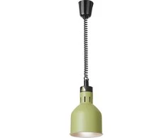 Hendi Cilindrinė pakabinama maisto šildymo lempa, 175 mm skersmens, 250 W - žalia