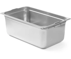Hendi GN 1/1 konteineris su ištraukiamomis rankenomis, PLIENINIS, 14 l, 530 x 325 x 100 mm