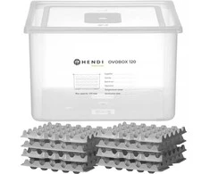 Hendi Pojemnik na jajka 8 tacek na 120 jaj OVOBOX 18 l 355 x 325 x 200 mm