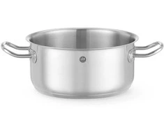 Hendi Žemas puodas be dangčio, 2,9 l, „Kitchen Line“ skersmuo 200 x 95 mm