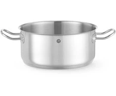 Hendi Žemas puodas be dangčio, 4,9 l, „Kitchen Line“ skersmuo 240 x 110 mm