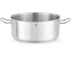 Hendi Žemas puodas be dangčio, 7,3 l, „Kitchen Line“ skersmuo 280 x 120 mm