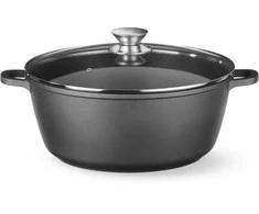 Hendi Puodas su dangčiu su nelimpančia danga 7,5 l 387x310x130 mm