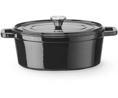 Hendi Emaliuotas ketaus puodas, ovalus, 4,4 l, 365x290x115 mm