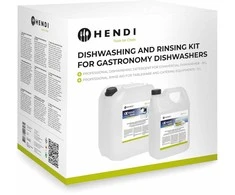 Hendi Plovimo ir skalavimo skystis viešojo maitinimo indaplovėms SET 10L + 5L