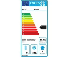 Šaldiklis Hendi Kitchen Line nerūdijančio plieno šaldiklio spintelė 1 durų GN2/1 330W 580L