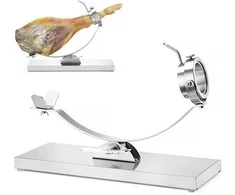 Hendi Stovo laikiklis jamon serrano kumpio nokinimui, plieno, 595 x 215 x 300 mm