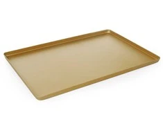Hendi Pastry vitrininis padėklas tortui 30x20cm - auksinė