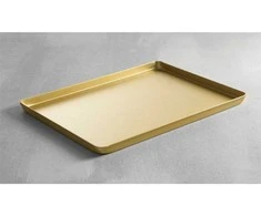 Hendi Pastry vitrininis padėklas tortui 30x20cm - auksinė