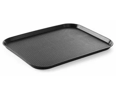 Hendi Taca su polipropylenu Fast Food 30.5x41.5cm - juoda