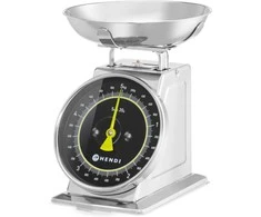 Hendi Virtuvinės svarstyklės analogowa su szalką STAL 5kg