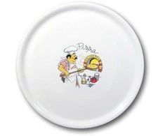 Hendi Patvari picos lėkštė iš Speciale porceliano, dekoruota, 330 mm - rinkinyje 6 vnt.