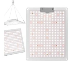 Hillvert Augalų augimo lempa viso spektro 30 x 24 cm 234 LED 110 W sidabrinė