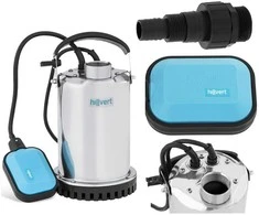 Hillvert Panardinamas sodo siurblys, nerūdijantis plienas, 400W, 7000l/h, iki 8m