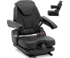 Hillvert Seat reguliuojama sėdynė su porankiais ir traktoriaus diržu, sėdynė 46x46cm