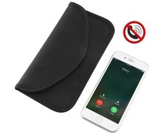 Hurtel Apsaugos nuo vagystės dėklas automobilio raktams Telefono radijo blokavimas Faraday dėžutė Faraday narvas 20cm x 11cm juodas