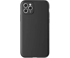 Hurtel Soft dėklas skirtas Apple iPhone 17 Pro Max – juodos spalvos