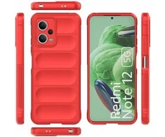 Hurtel Dėklas Flexible Cover Xiaomi Redmi Note 12 5G / Poco X5 5G Magic Shield Case raudonas
