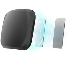 Hurtel Magnetinis dėklas skirtas AirTag – juodos spalvos
