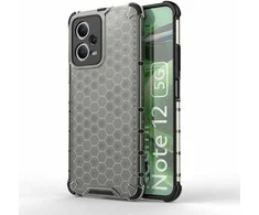 Hurtel Dėklas šarvuotas hibridinis dėklas, skirtas Xiaomi Redmi Note 12 5G / Poco X5 5G Honeycomb juoda