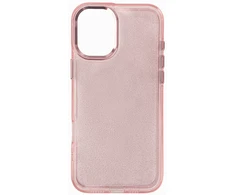 Hurtel Glitter Apple iPhone 16 – dėklas telefonui rožinės spalvos