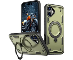 Hurtel Hybrid Armor Trendy MagSafe Apple iPhone 16 – dėklas telefonui žalios spalvos