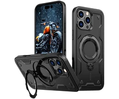 Hurtel Hybrid Armor Trendy MagSafe Apple iPhone 16 Pro – dėklas telefonui juodos spalvos