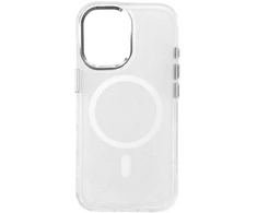 Hurtel Glitter dėklas skirtas Samsung Galaxy S26 Ultra, MagSafe Compatible – Baltas