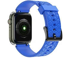 Hurtel Dirželis bransoleta do zegarka Apple Watch 42 / 44 / 45 mm - mėlyna